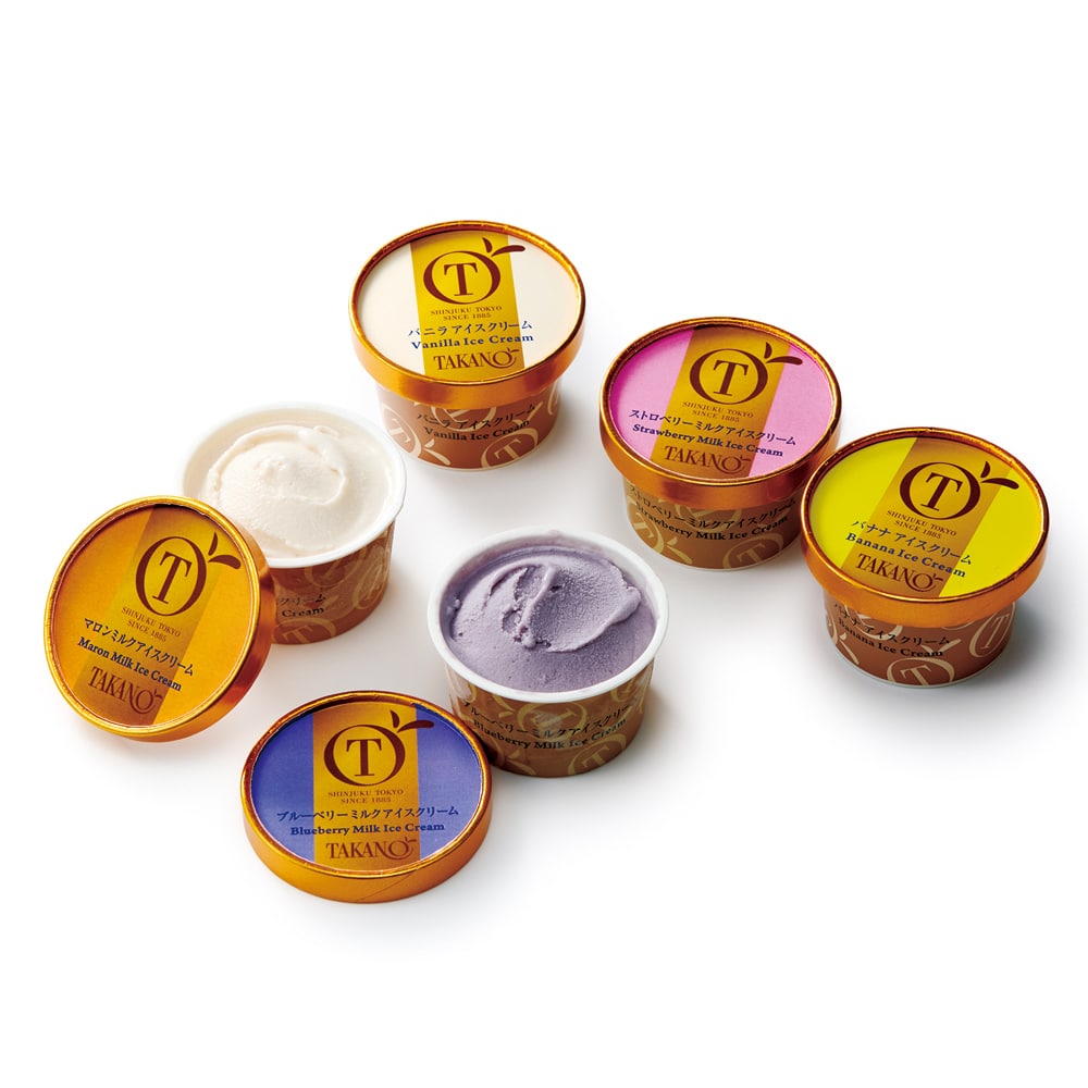 新宿高野 アイスクリームセットA