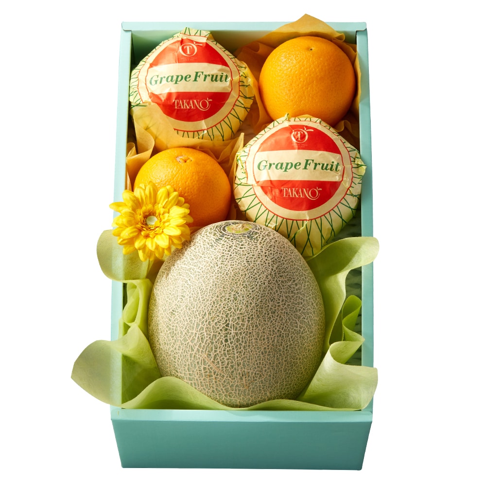 新宿高野 父の日 メロン＆シトラス #93255 | 高野 高野フルーツ 果物 フルーツ フルーツ詰め合わせ フルーツギフト 詰め合わせセット 母の日ギフト プレゼント フルーツセット フルーツバスケット ギフト 花以外 お取り寄せ 父の日 父の日ギフト 感謝
