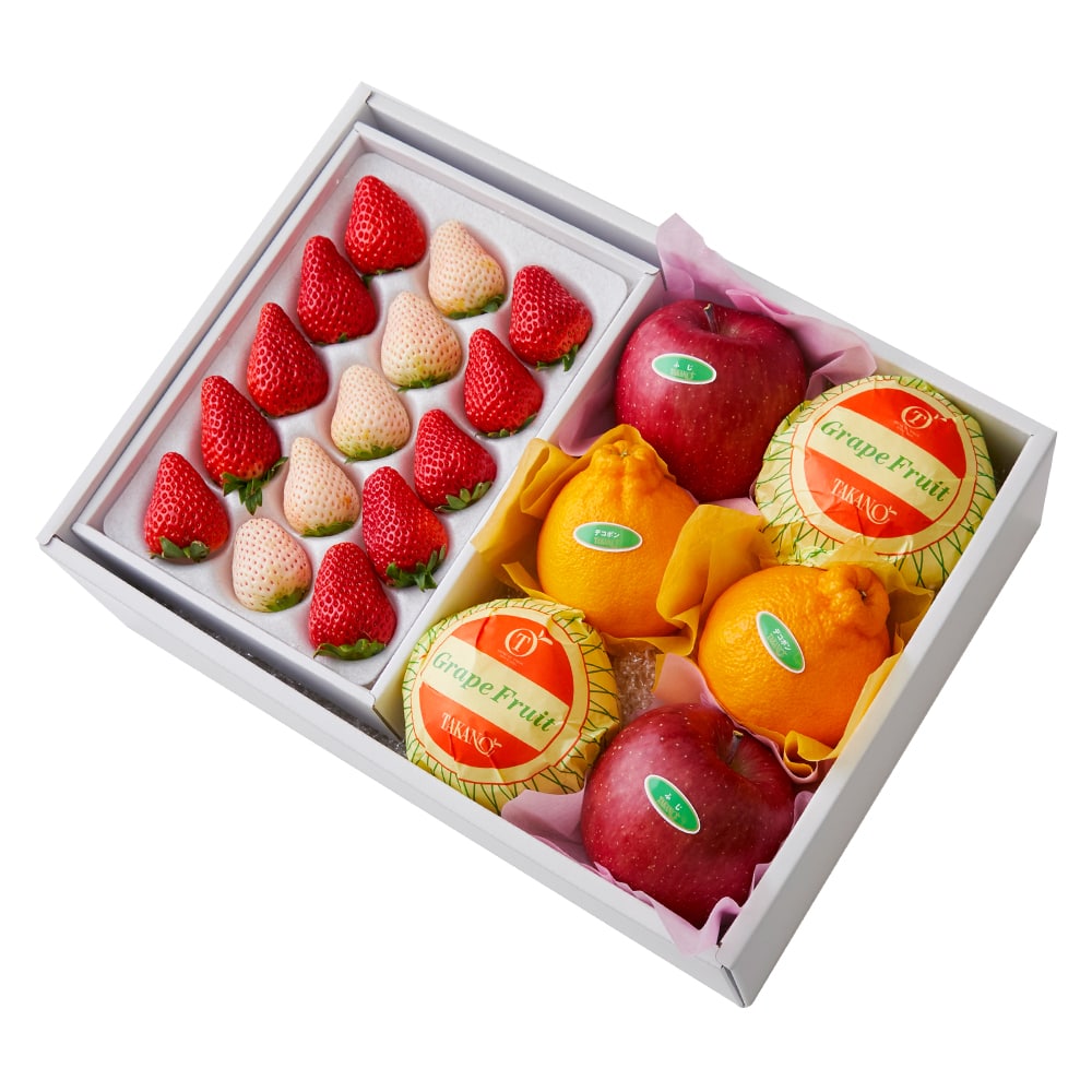 新宿高野 紅白いちご&旬果A #29100