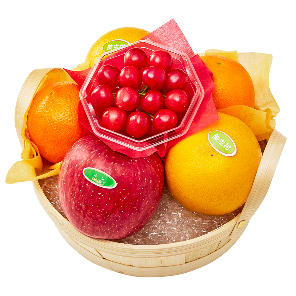 新宿高野 さくらんぼバスケットギフトG #29100