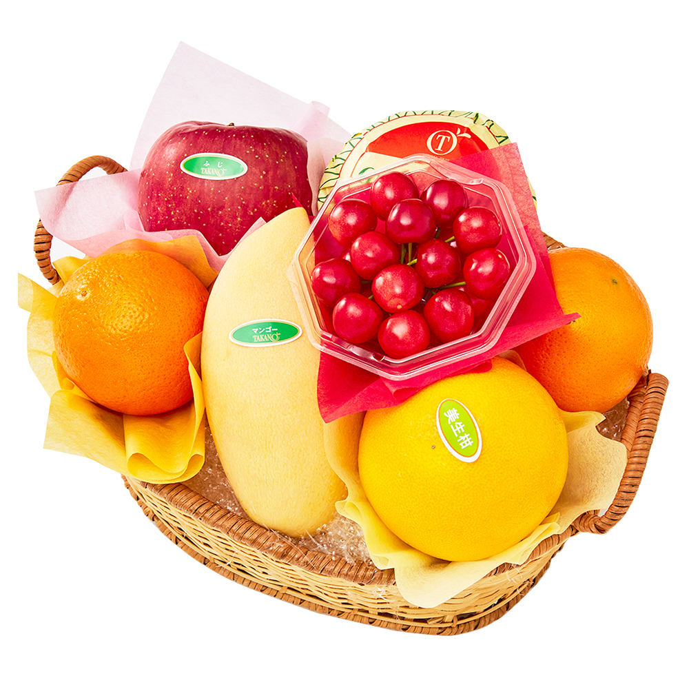 新宿高野 さくらんぼバスケットギフトH #29100