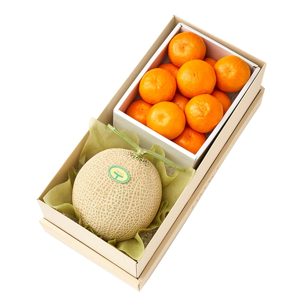 新宿高野 マスクメロン＆祐徳みかん #29100