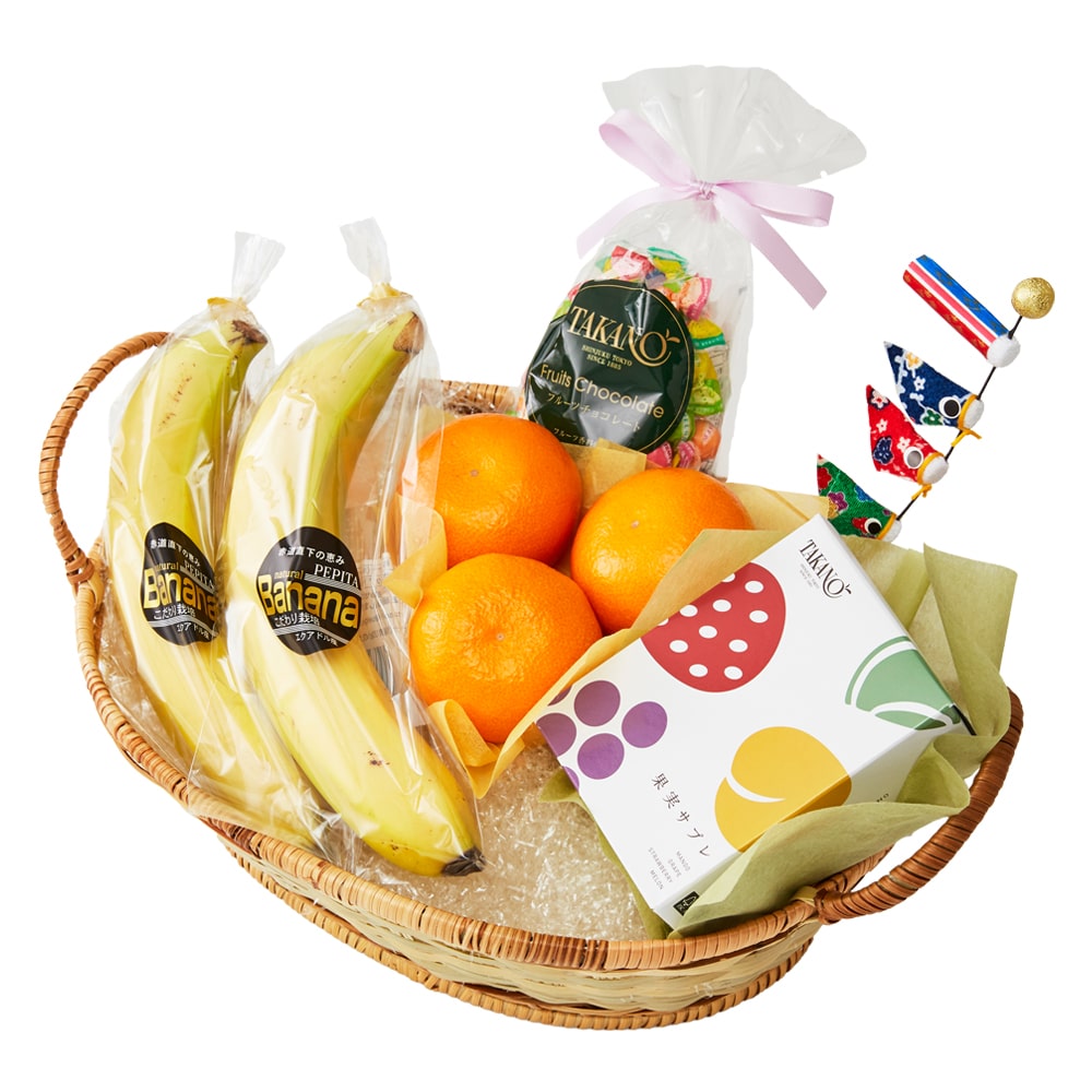 新宿高野 子供の日バナナ＆スイーツバスケットEC #29100