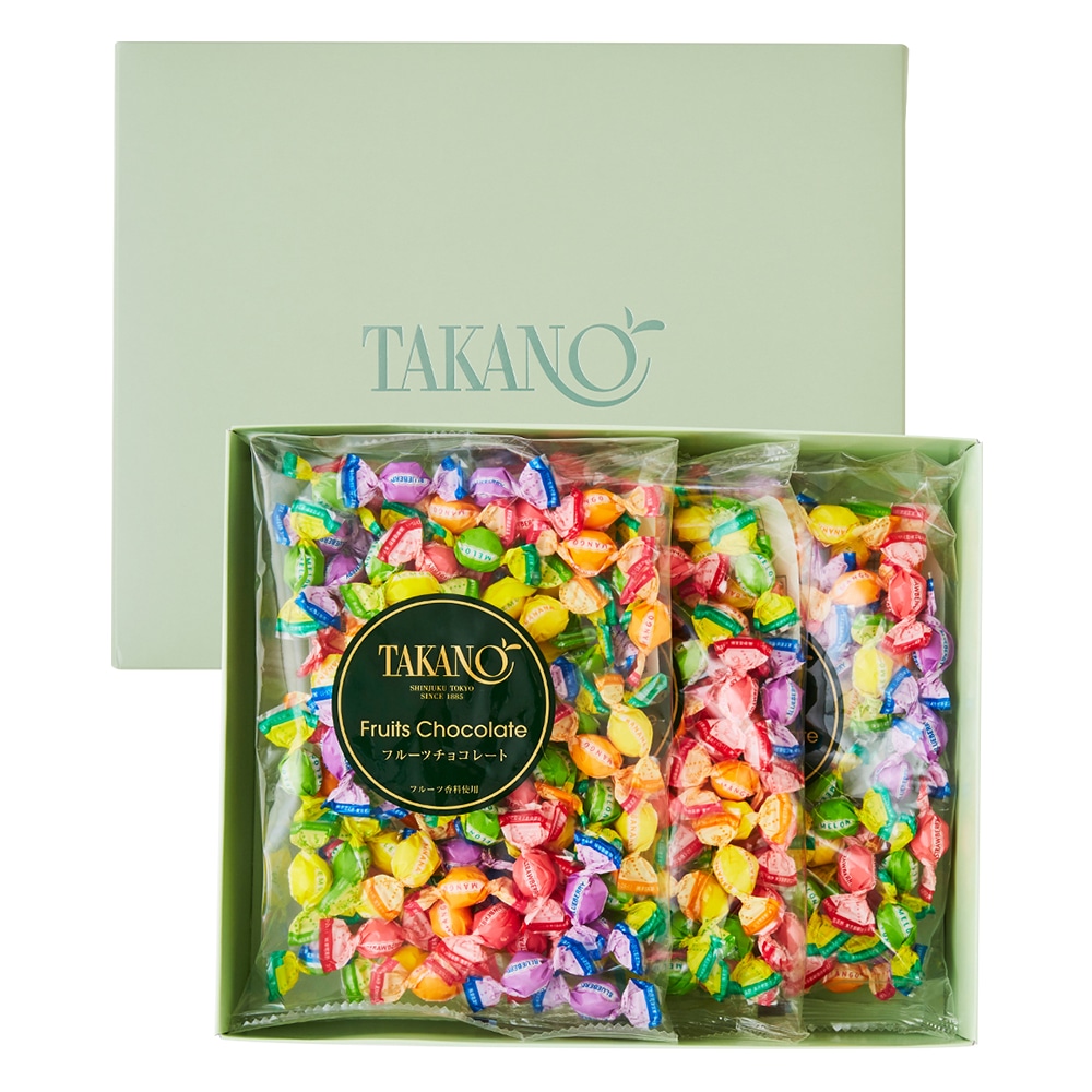 お祝い 内祝い お返し スイーツ ギフト 新宿高野 フルーツチョコレート平袋3入