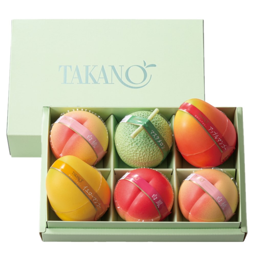 新宿高野 果実ピュアゼリー6入E