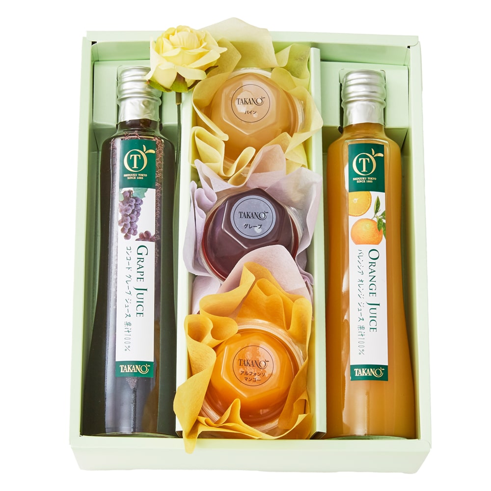 新宿高野 父の日ジュース＆ゼリーギフトEH #29100 | 高野 高野フルーツ 果物 フルーツ フルーツ詰め合わせ フルーツギフト 詰め合わせセット 母の日ギフト プレゼント フルーツセット フルーツバスケット ギフト 花以外 お取り寄せ 父の日 父の日ギフト 感謝