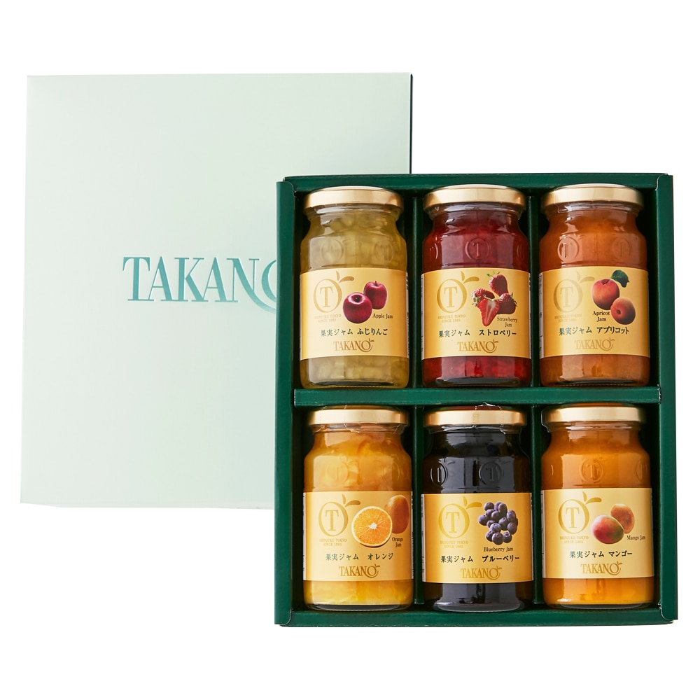 お祝い 内祝い お返し スイーツ ギフト 新宿高野 果実ジャム6入