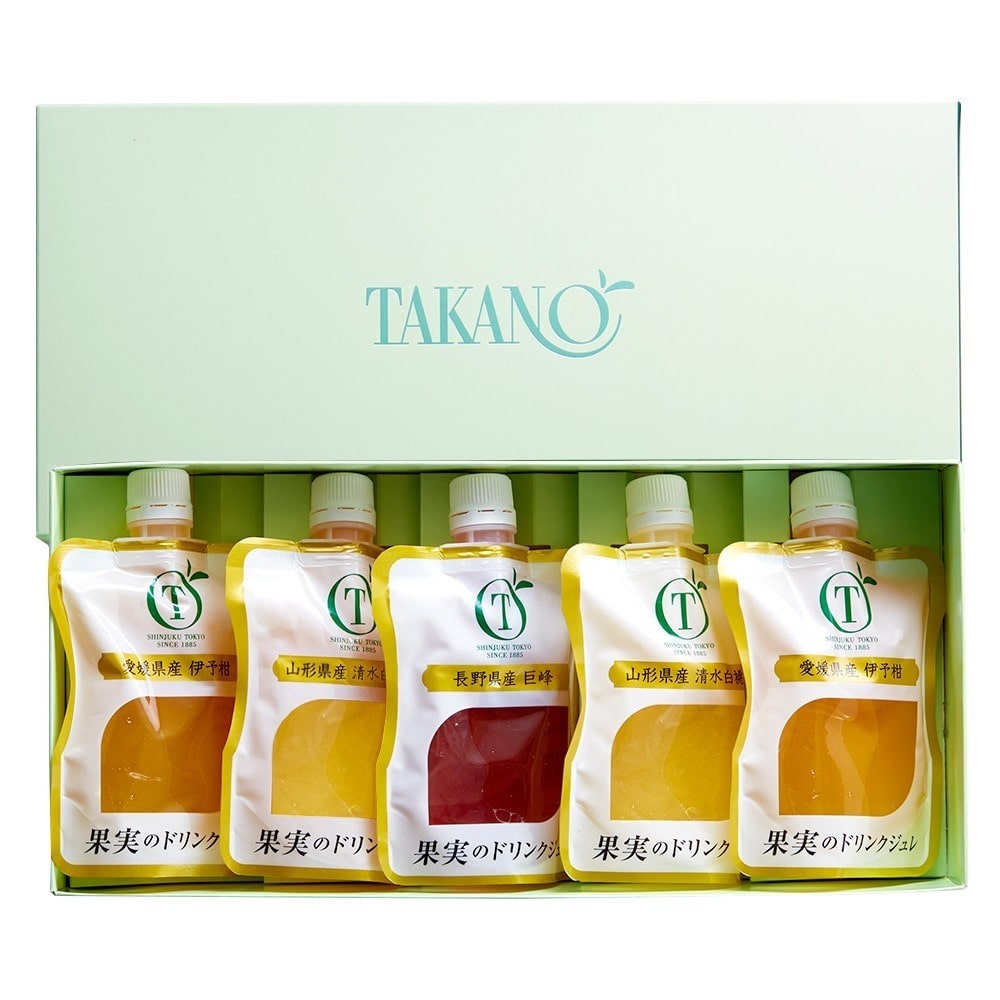 新宿高野 果実のドリンクジュレ5入