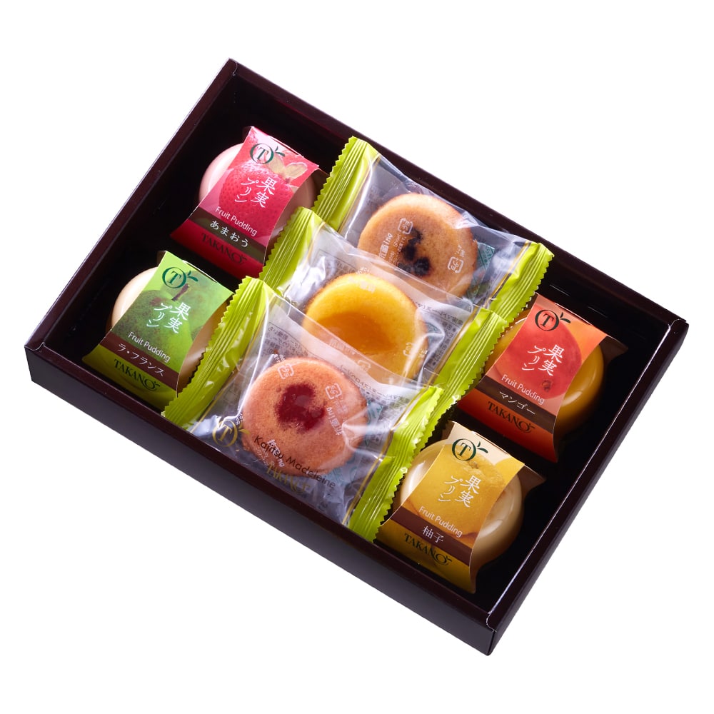 新宿高野 果実プリン＆果実マドレーヌA