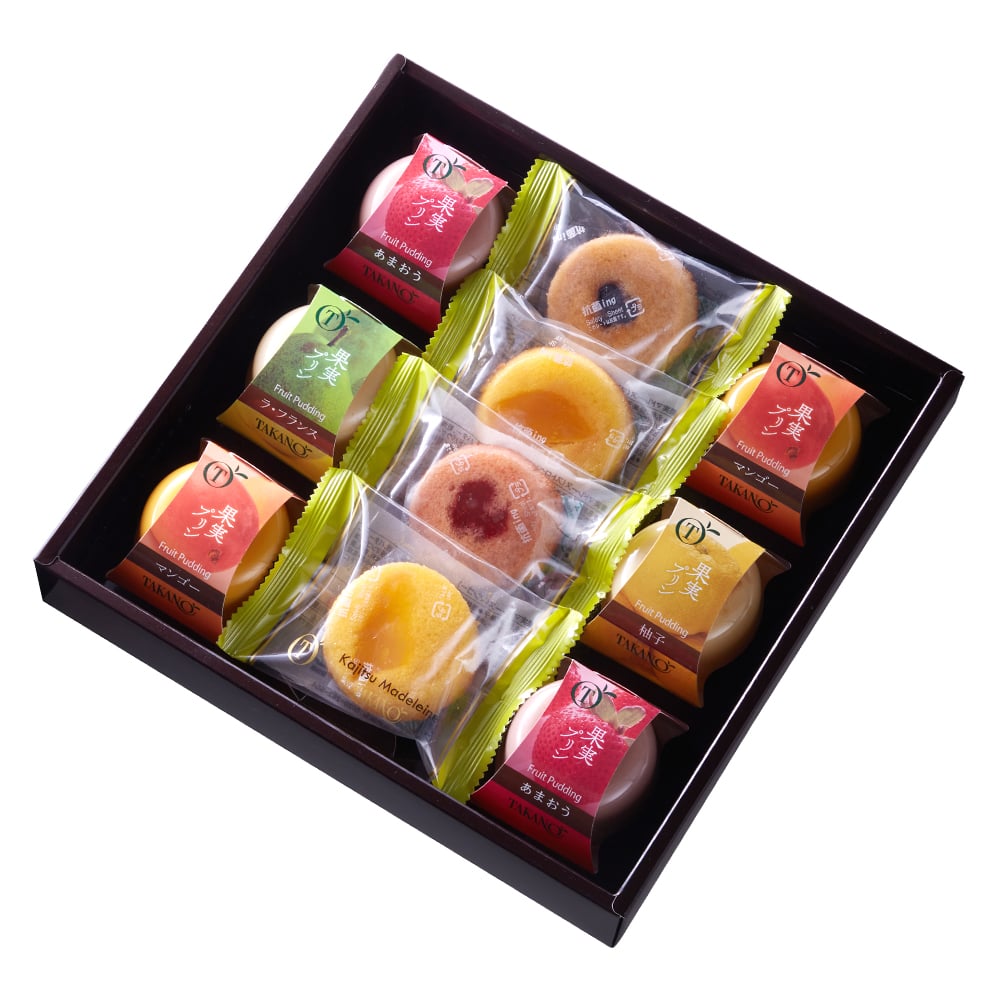 新宿高野 果実プリン＆果実マドレーヌB