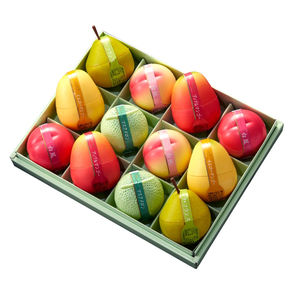 新宿高野 果実ピュアゼリー12入W