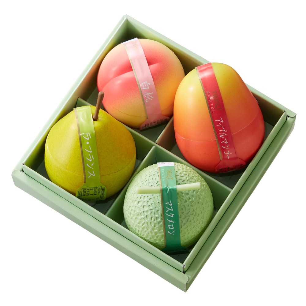 新宿高野 果実ピュアゼリー4入W