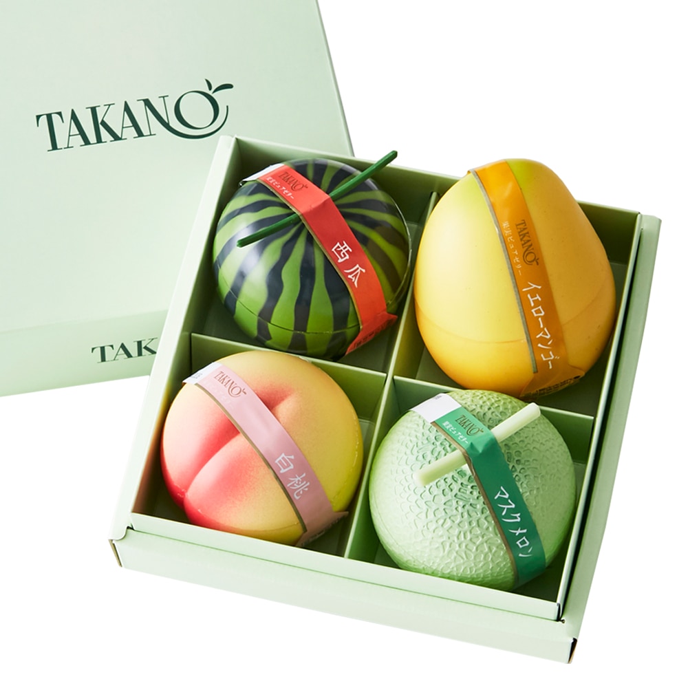 新宿高野 果実ピュアゼリー4入S