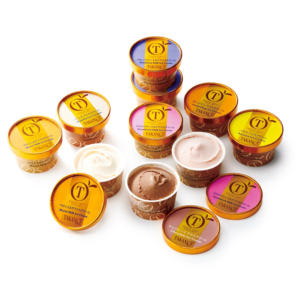 新宿高野 アイスクリームセットB