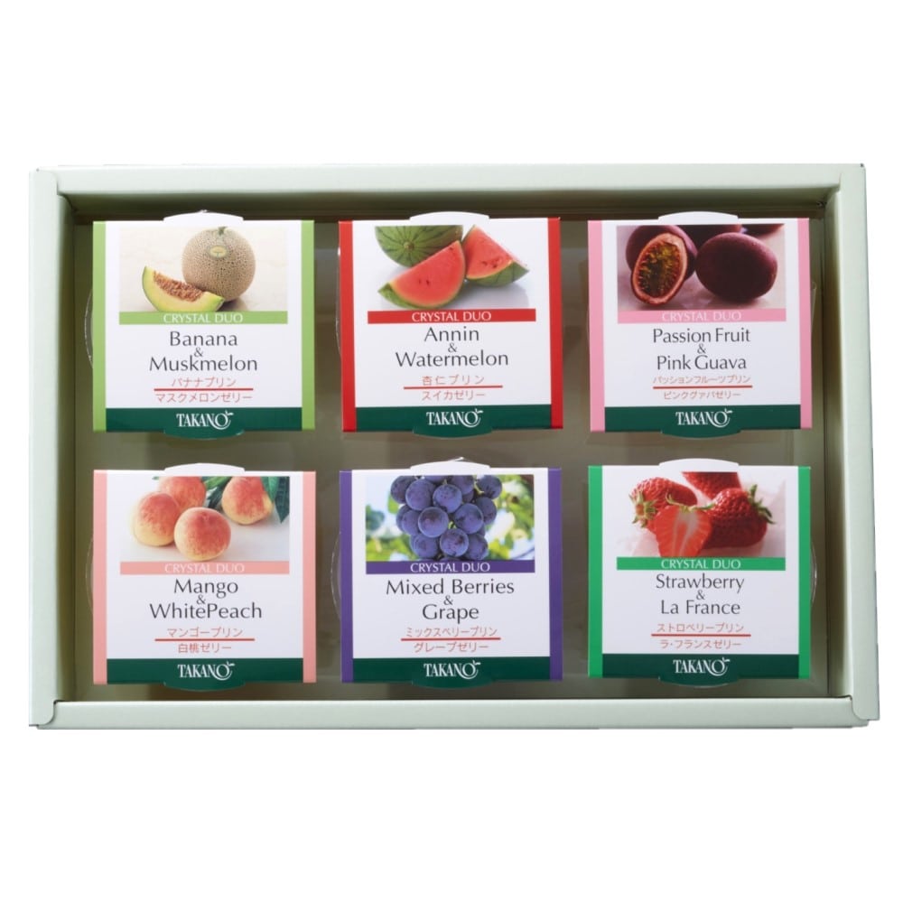 お祝い 内祝い お返し スイーツ ギフト 新宿高野 クリスタルデュオ6入