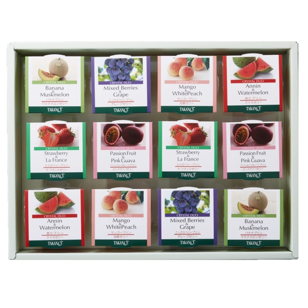 お祝い 内祝い お返し スイーツ ギフト 新宿高野 クリスタルデュオ12入