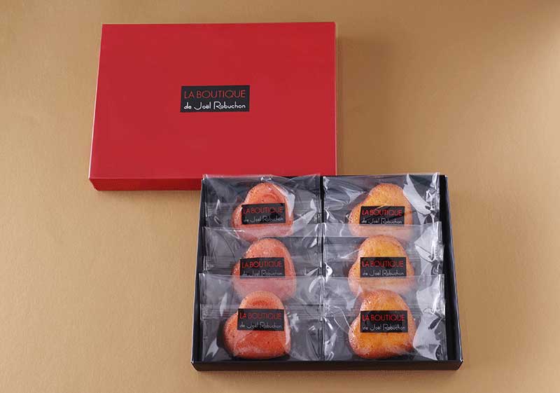 ハートの焼菓子 6個入 (限定フレーバー)【ジョエル・ロブション】