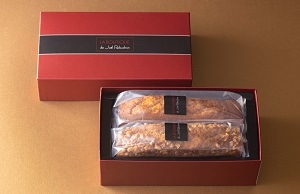 ケーク　デュオ （プラリネ カフェ＆キャラメル）【ジョエル・ロブション】