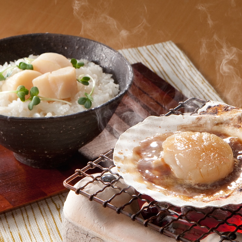 【冷凍】北海道産 地まきホタテの貝柱 1kg 送料込み