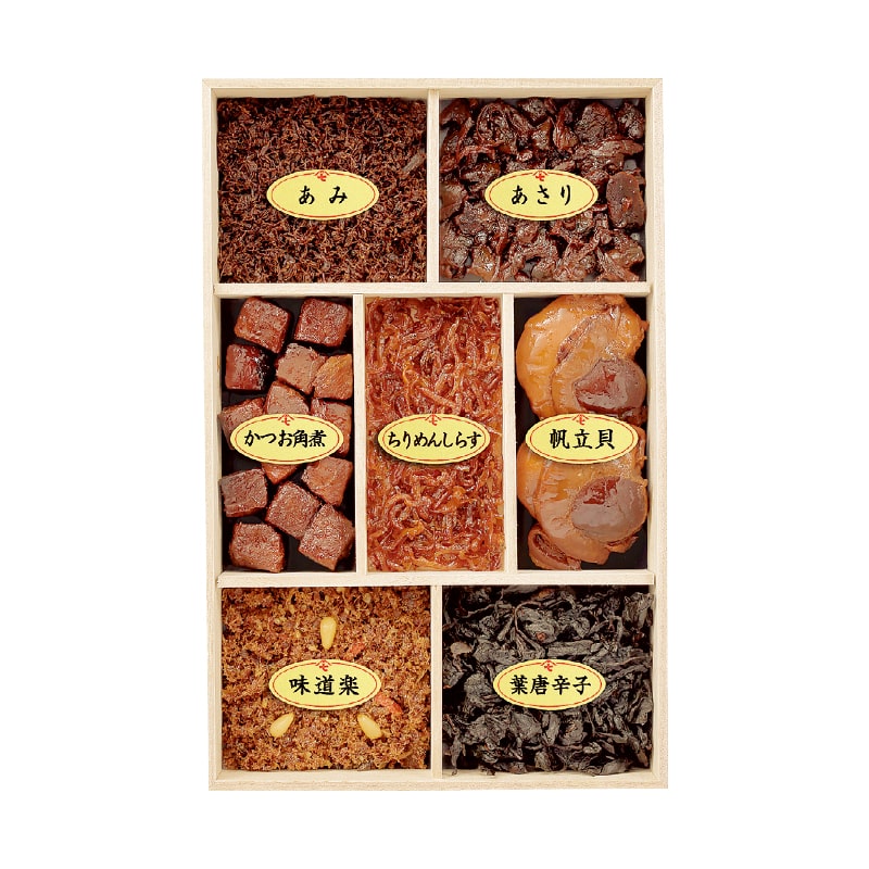 お歳暮 新橋玉木屋佃煮 7種詰合せ 冬ギフト 送料込み