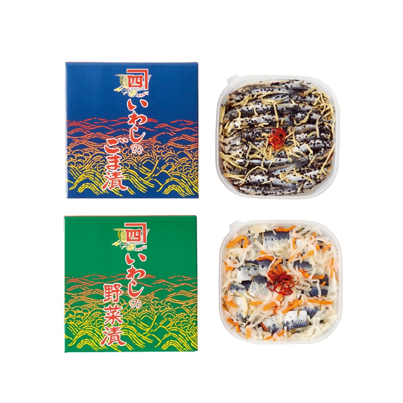 お歳暮 いわしのごま漬といわしの野菜漬ギフト 冬ギフト 送料込み