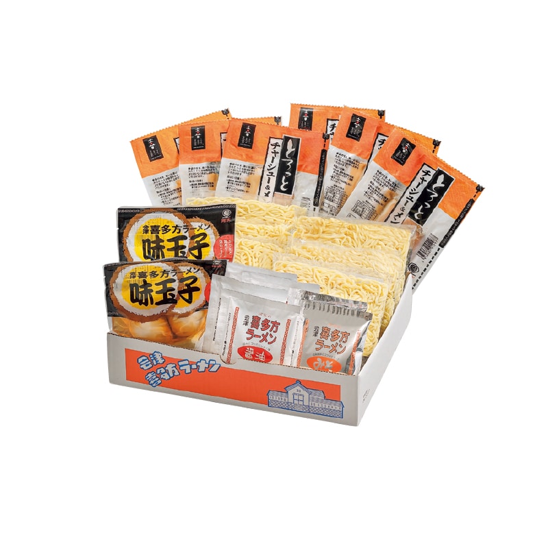 お歳暮 喜多方ラーメン6食具材セット 冬ギフト 送料込み