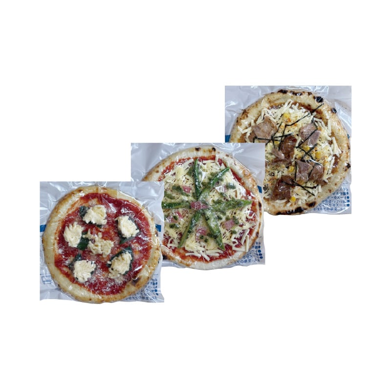 クリスマス 【冷凍】野菜ソムリエ監修の手ごねピザセット 送料込み