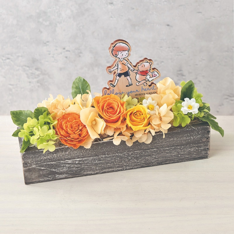 母の日 プリザーブドフラワー「くまのプーさん」 送料込み