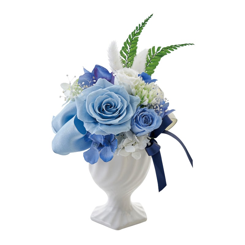 母の日 プリザーブドフラワー「瑠璃」 送料込み