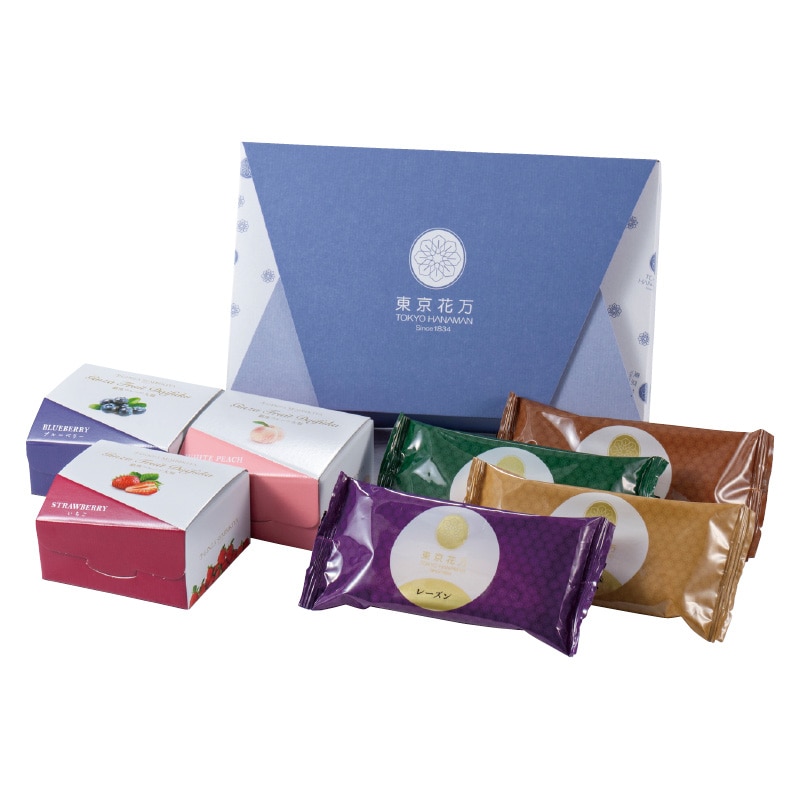 母の日 【冷凍】<銀座千疋屋×花園万頭>フルーツ大福&どらバターサンド 送料込み