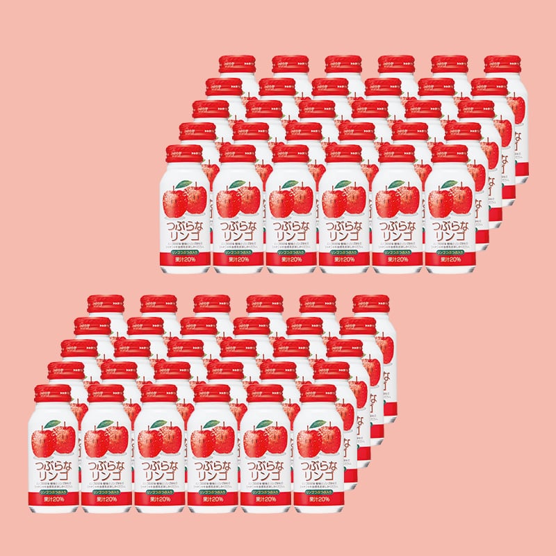 つぶらなリンゴ2箱 ドリンク 飲料