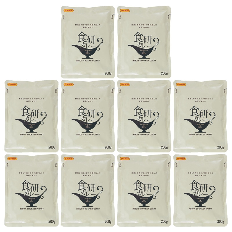 <日本食研>食研カレー 10食 送料込み