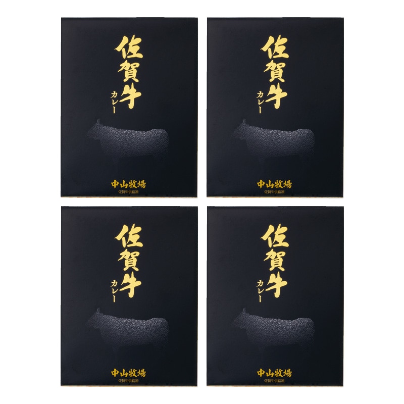 佐賀牛カレー 4食 送料込み
