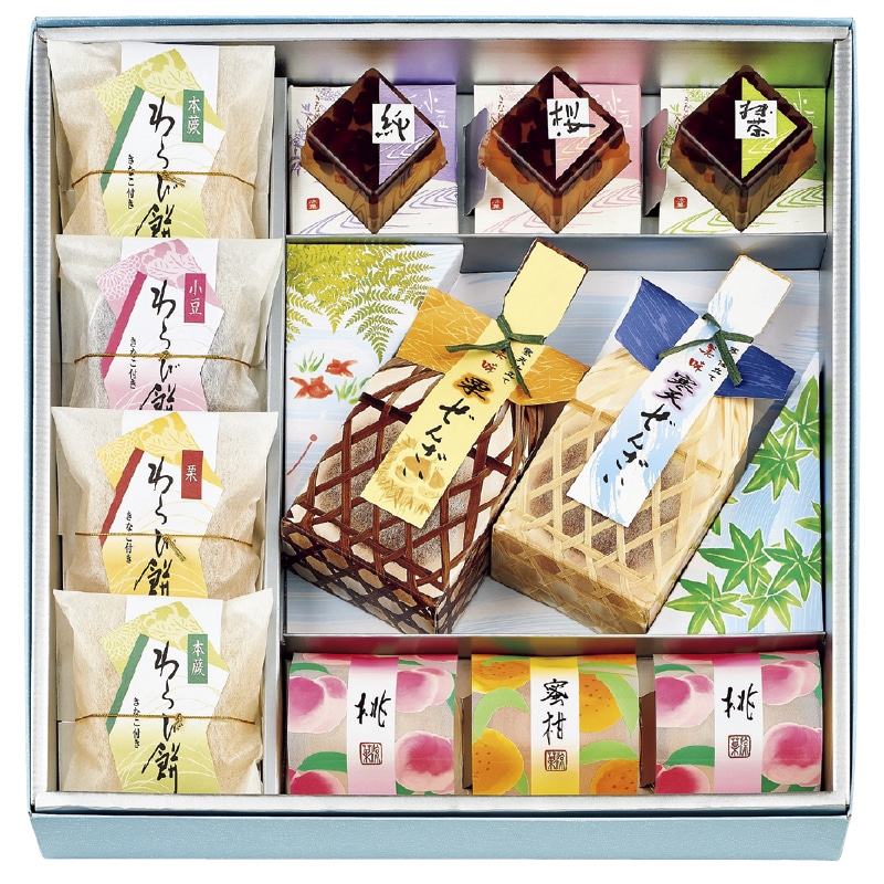 早割!お中元 甘味彩々 夏の和菓子セレクション 御中元 夏ギフト ギフト 贈答 送料込み
