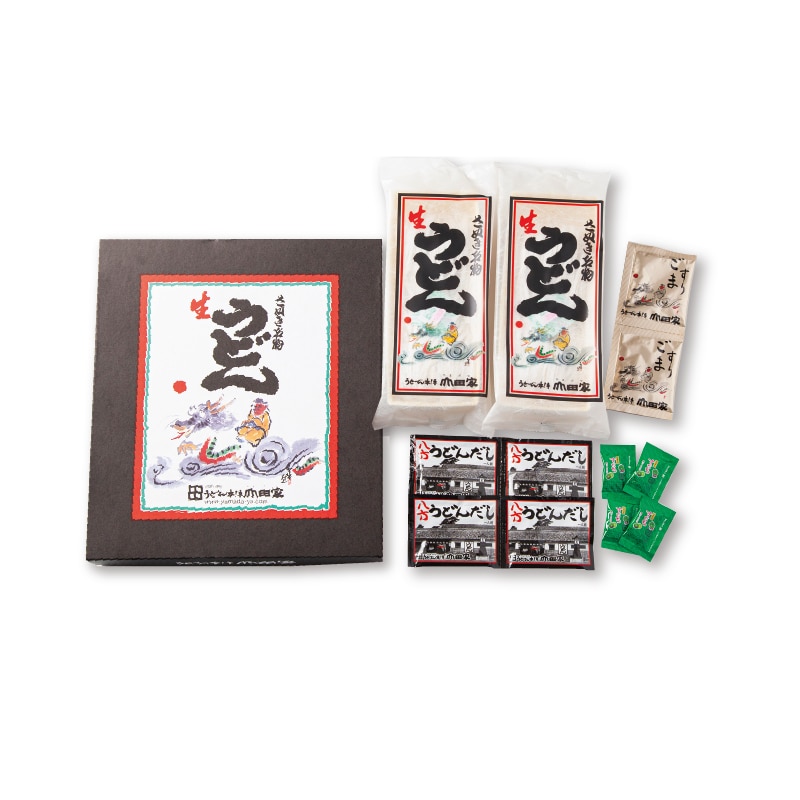 父の日 讃岐ぶっかけうどんセット(4人前) 送料込み