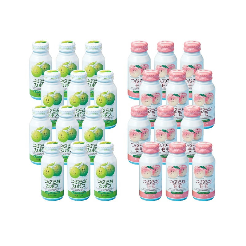 父の日 つぶらなカボス・モモ24本ギフト 送料込み