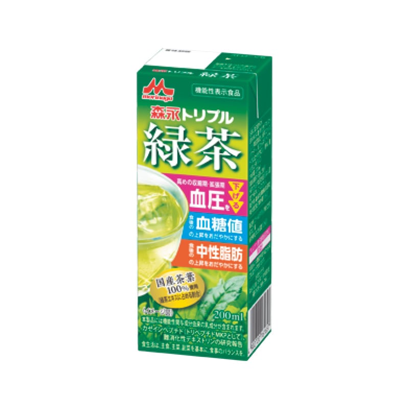 〈森永〉トリプル緑茶 送料込み