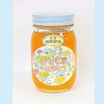 美甘養蜂園百花蜂蜜 550g 送料込み