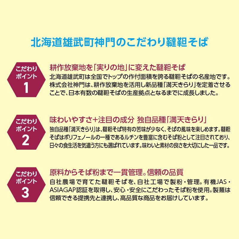 お歳暮 韃靼そばこだわりギフト(5割麺2束、3割麺2束) 送料込み