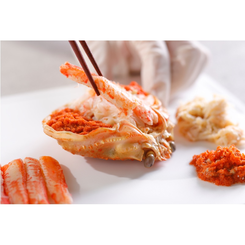 【冷凍】香箱ガニ(セコガニ)甲羅盛 送料込み