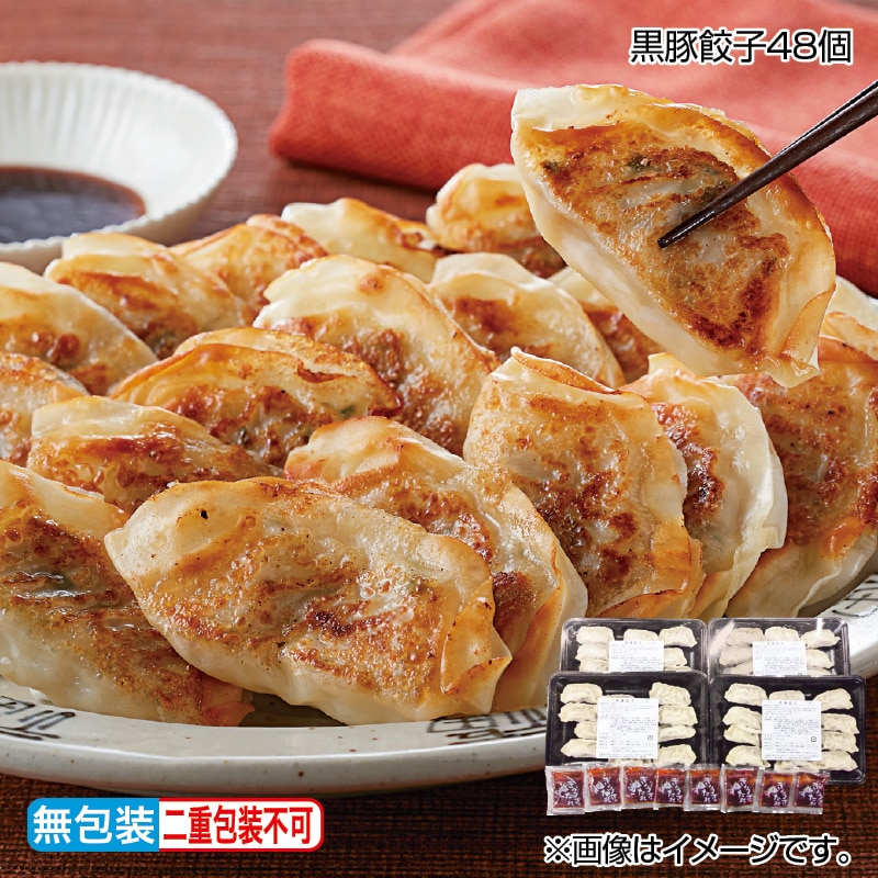 お歳暮 黒豚餃子48個 送料込み