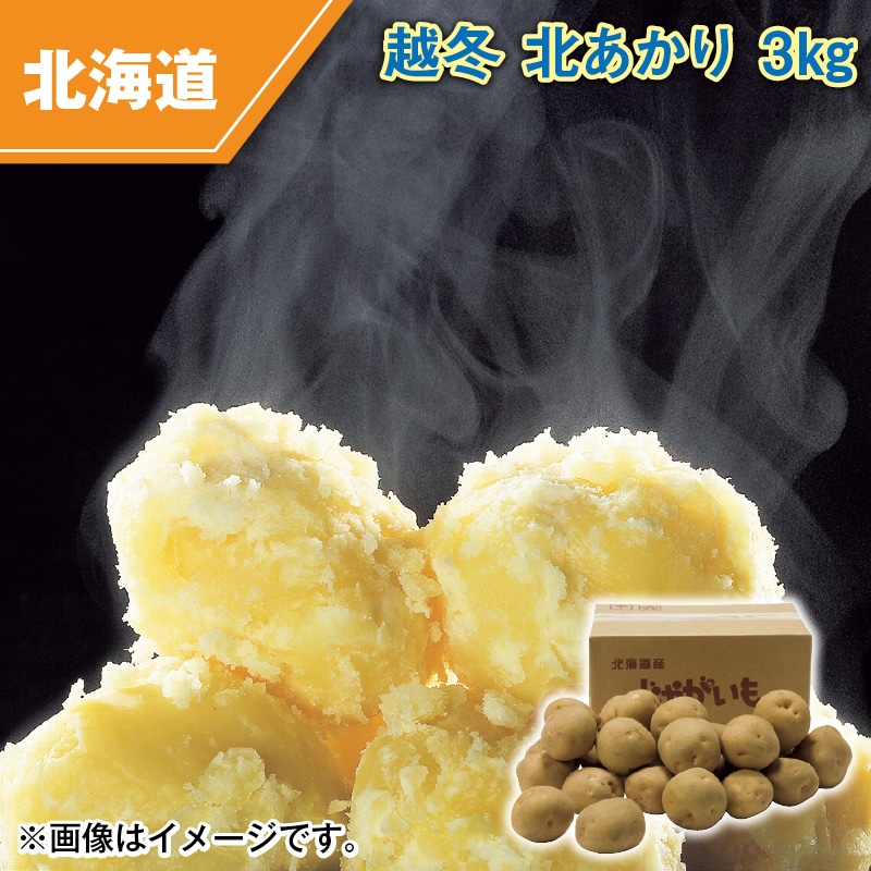 越冬 北あかり 3kg 送料込み