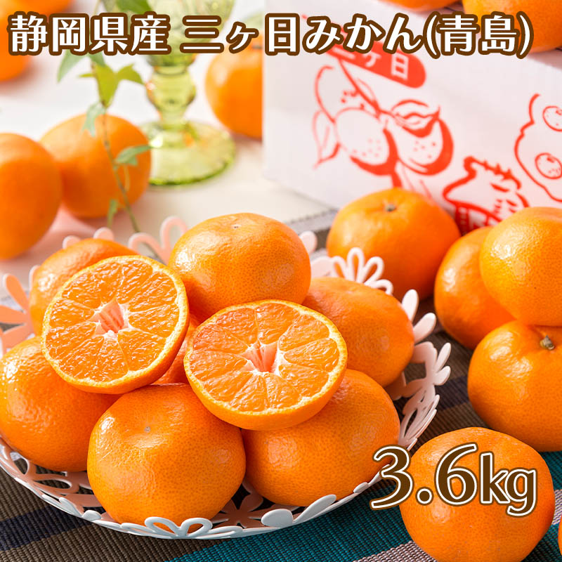 三ケ日みかん（青島）　３．６ｋｇ　送料込み