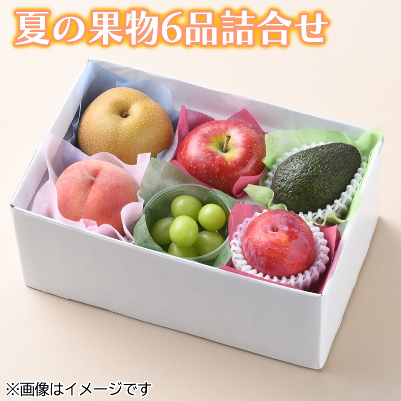 夏の果物６品詰合せ　送料込み
