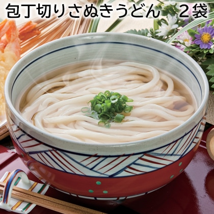 包丁切りさぬきうどん　２袋 送料込み
