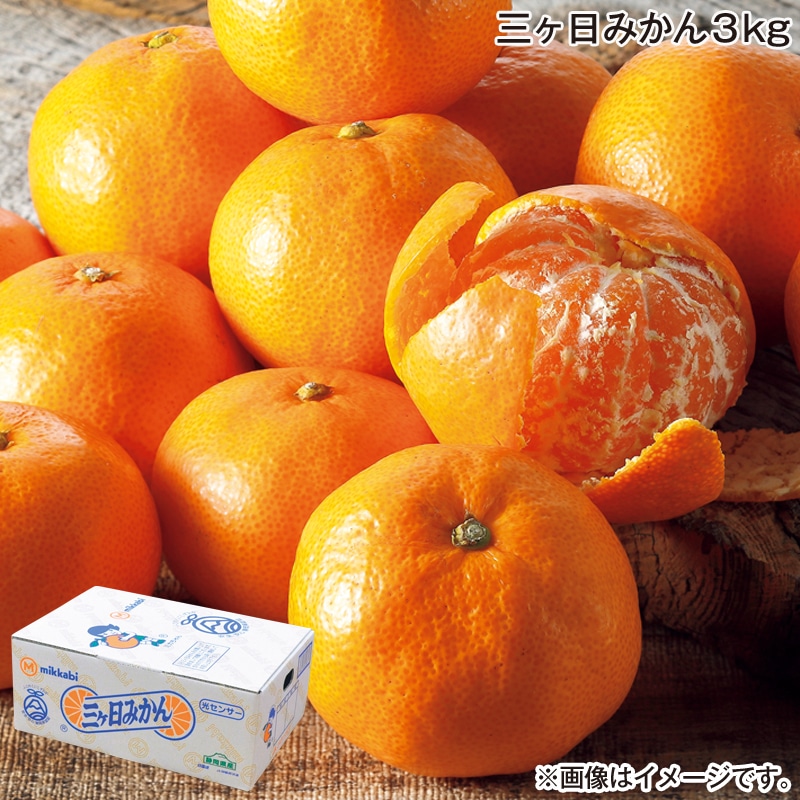 お歳暮 三ヶ日みかん　３ｋｇ 送料込み