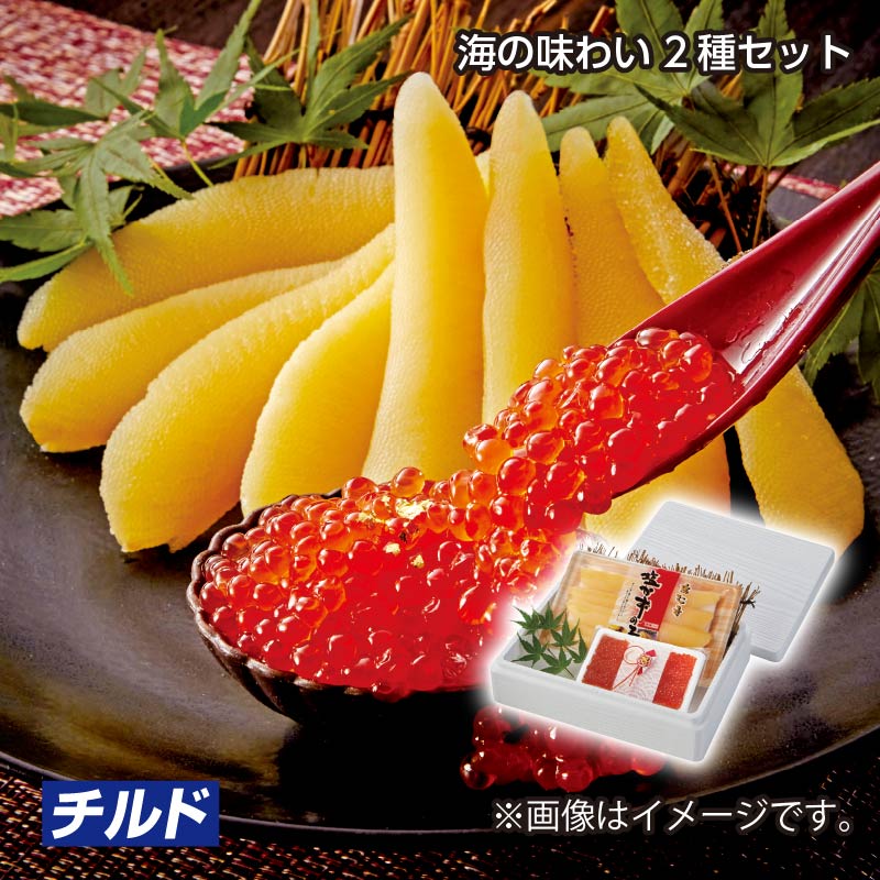 お歳暮 海の味わい２種セット 送料込み
