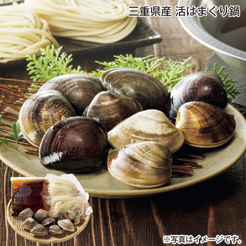 三重県産　活はまぐり鍋 送料込み