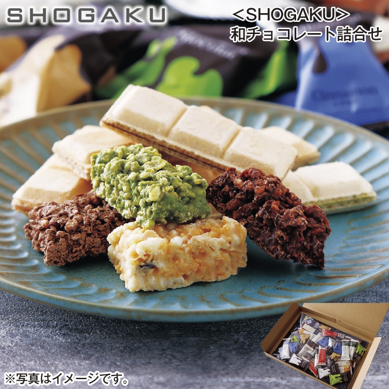 ＜ＳＨＯＧＡＫＵ＞和チョコレート詰合せ 送料込み