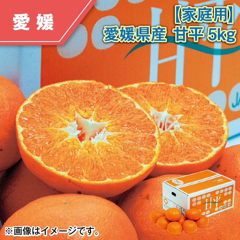 【家庭用】愛媛県産　甘平　５ｋｇ 送料込み